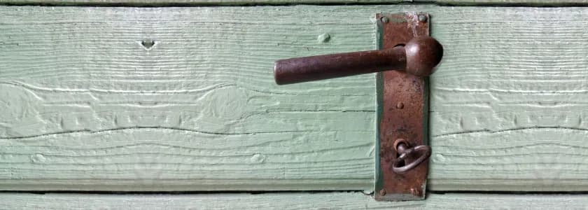 Traditional door locks