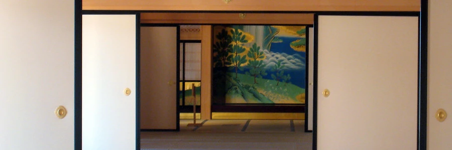 Classic Japanese sliding doors