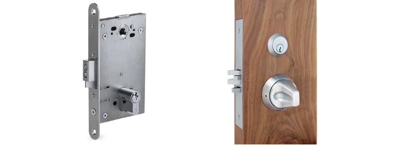 Mortise latches are also known as sliding bolt latches