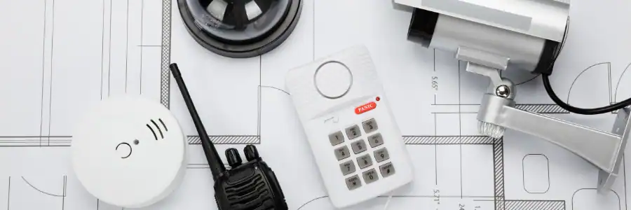 alarm system and burglary prevention tools