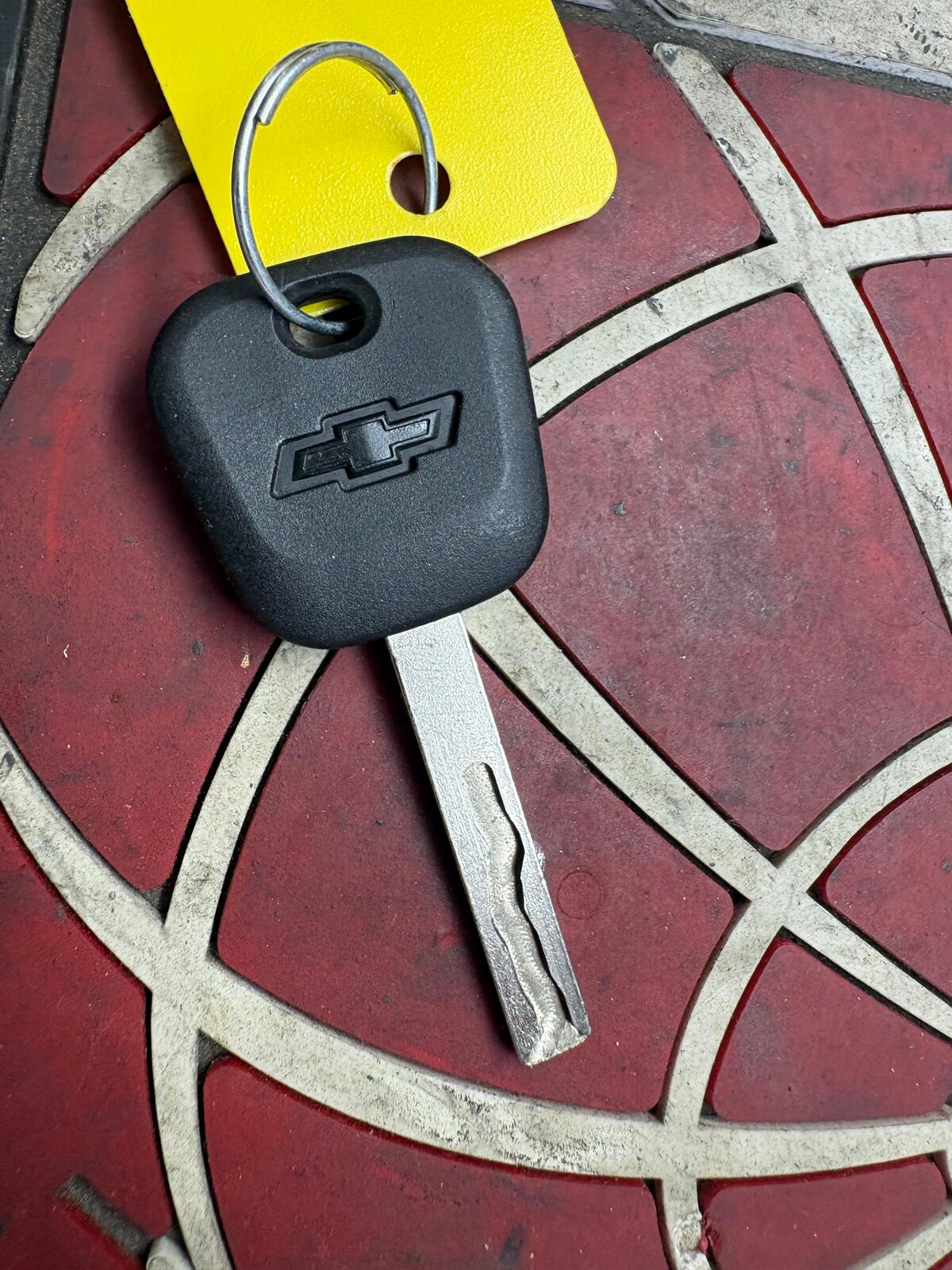 New Chevrolet key cut and programmed after ignition repair in Oklahoma City