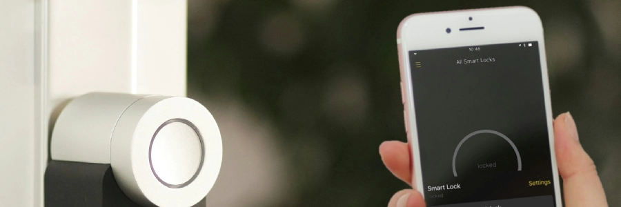 Smart phone to unlock a door