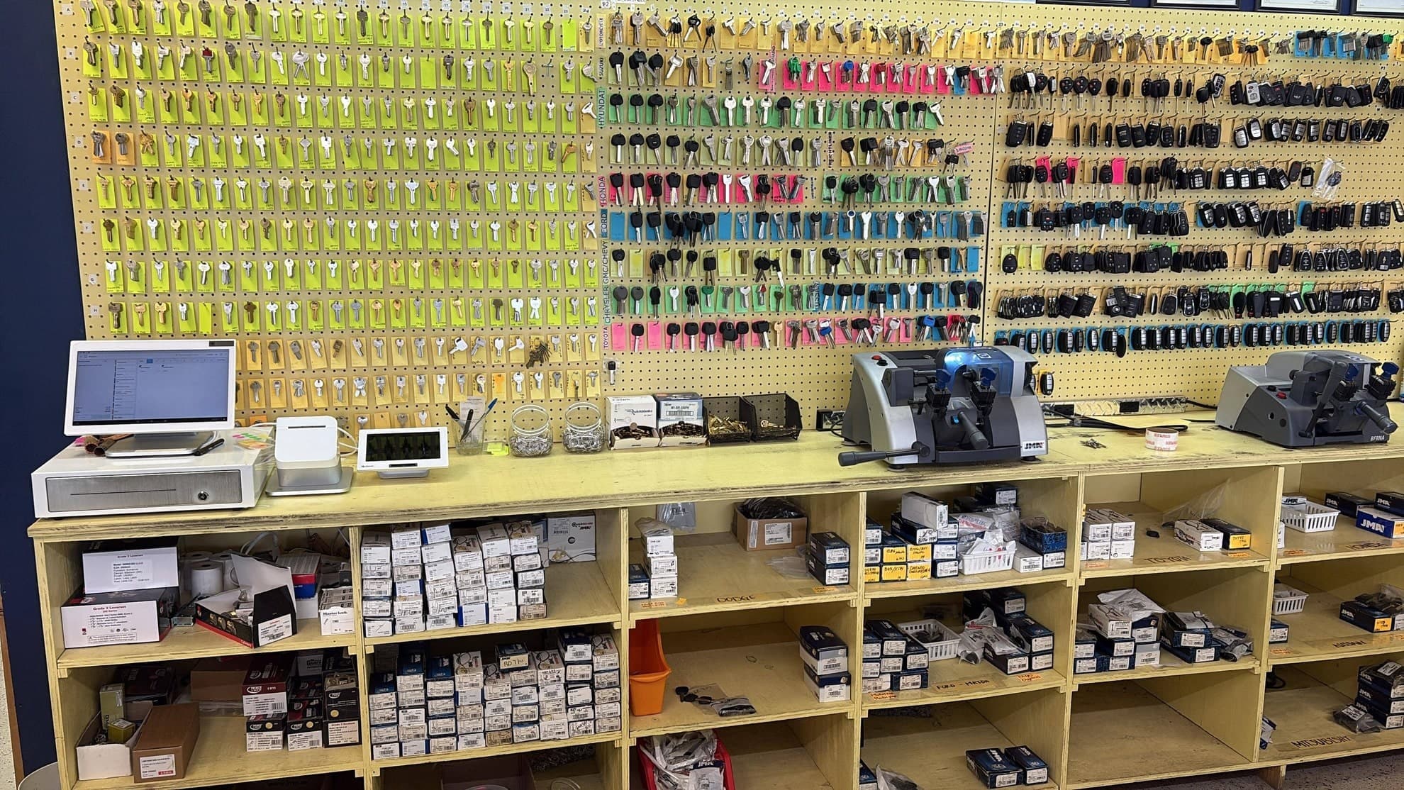 Locksmith equipment and professional supplies at Okey Locksmith Oklahoma City